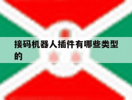 接码机器人插件有哪些类型的
