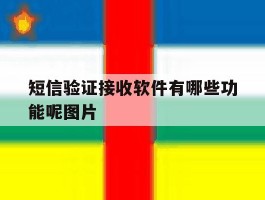 短信验证接收软件有哪些功能呢图片
