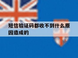短信验证码都收不到什么原因造成的
