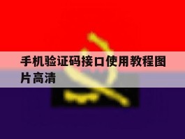 手机验证码接口使用教程图片高清