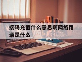 接码充值什么意思啊网络用语是什么