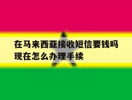 在马来西亚接收短信要钱吗现在怎么办理手续