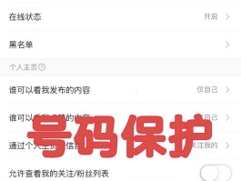 虚拟手机号接发短信怎么设置号码保护状态