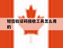 短信验证码接收工具怎么用的