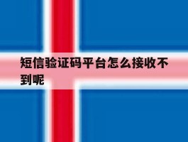短信验证码平台怎么接收不到呢