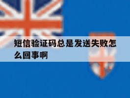 短信验证码总是发送失败怎么回事啊
