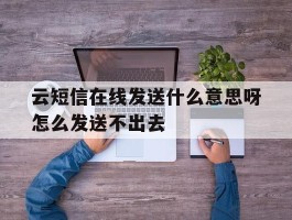 云短信在线发送什么意思呀怎么发送不出去
