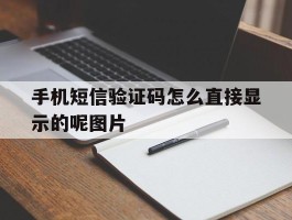 手机短信验证码怎么直接显示的呢图片