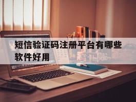 短信验证码注册平台有哪些软件好用