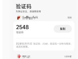 云短信在线验证码是什么样的啊