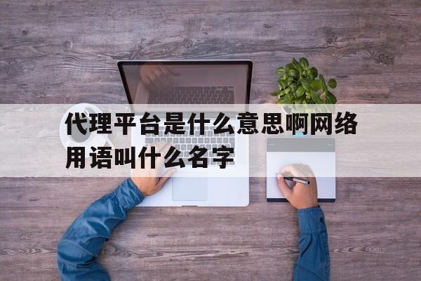 关于代理平台是什么意思啊网络用语叫什么名字的信息 关于代理平台是什么意思啊网络用语叫什么名字的信息