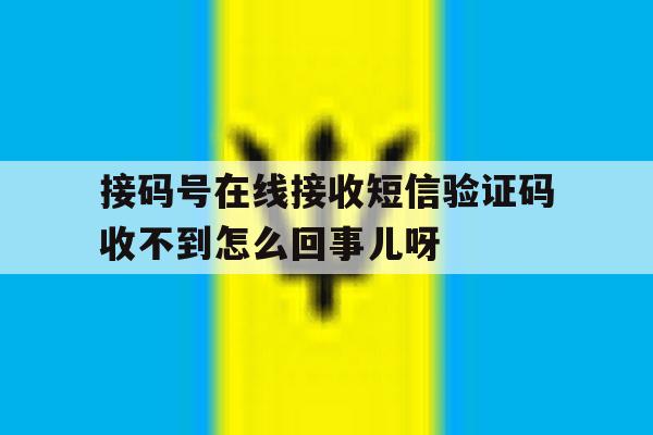 包含接码号在线接收短信验证码收不到怎么回事儿呀的词条 包含接码号在线接收短信验证码收不到怎么回事儿呀的词条