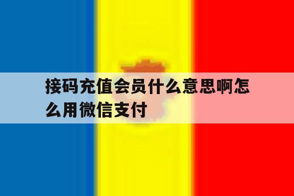接码充值会员什么意思啊怎么用微信支付的简单介绍 接码充值会员什么意思啊怎么用微信支付的简单介绍