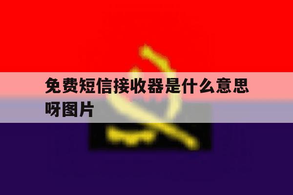 免费短信接收器是什么意思呀图片 免费短信接收器是什么意思呀图片