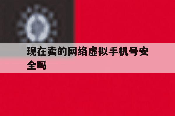 现在卖的网络虚拟手机号安全吗 现在卖的网络虚拟手机号安全吗
