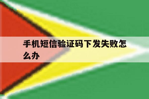 手机短信验证码下发失败怎么办 手机短信验证码下发失败怎么办