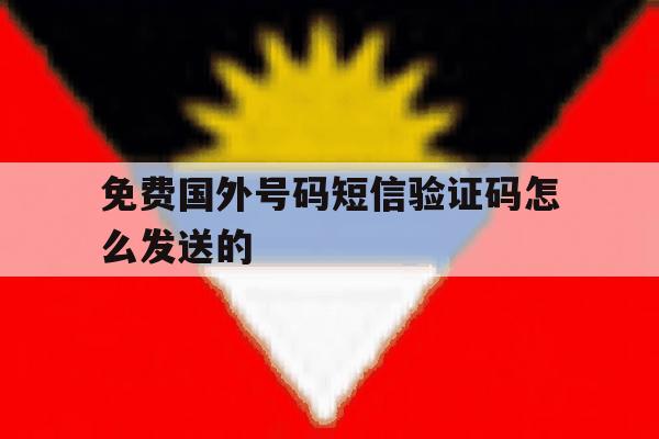 免费国外号码短信验证码怎么发送的 免费国外号码短信验证码怎么发送的