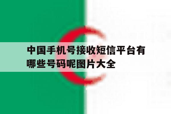 关于中国手机号接收短信平台有哪些号码呢图片大全的信息 关于中国手机号接收短信平台有哪些号码呢图片大全的信息