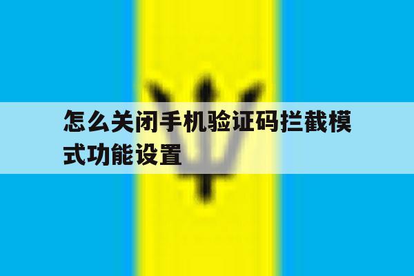 怎么关闭手机验证码拦截模式功能设置 怎么关闭手机验证码拦截模式功能设置