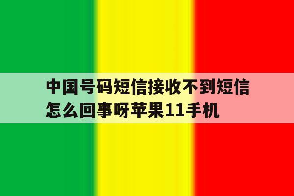 中国号码短信接收不到短信怎么回事呀苹果11手机的简单介绍 中国号码短信接收不到短信怎么回事呀苹果11手机的简单介绍
