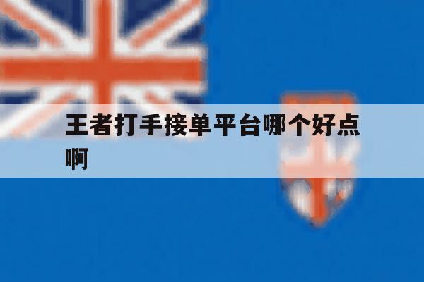 王者打手接单平台哪个好点啊 王者打手接单平台哪个好点啊