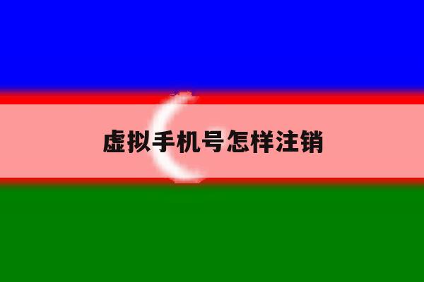 虚拟手机号怎样注销 虚拟手机号怎样注销