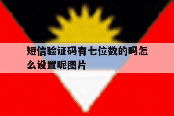短信验证码有七位数的吗怎么设置呢图片的简单介绍 短信验证码有七位数的吗怎么设置呢图片的简单介绍