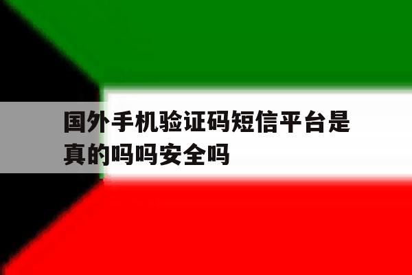 关于国外手机验证码短信平台是真的吗吗安全吗的信息 关于国外手机验证码短信平台是真的吗吗安全吗的信息