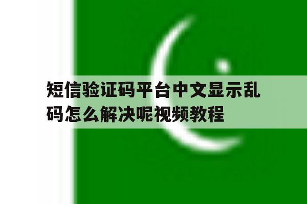 包含短信验证码平台中文显示乱码怎么解决呢视频教程的词条 包含短信验证码平台中文显示乱码怎么解决呢视频教程的词条